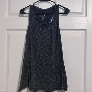 Tangerine Gray Relaxed Sleeveless Tank Top